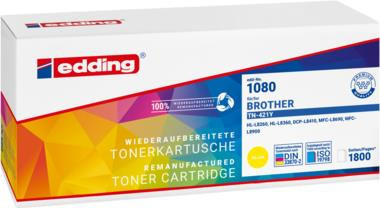 toner edding EDD-1080 giallo compatibile con Brother TN-421Y