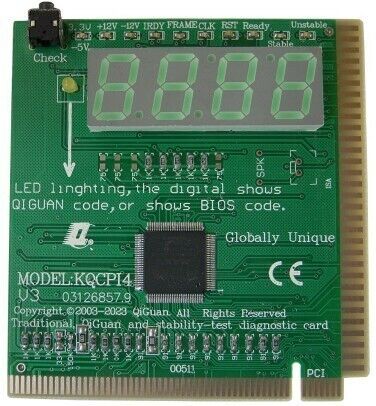 Raccomandata P. - Card test card test card desktop Tester Diagnostico PCI KQPI4