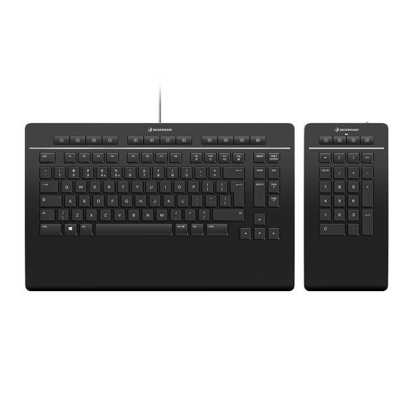 3161862 3Dconnexion 3Dconnexion Keyboard Pro with Numpad tastiera USB + RF Wirel