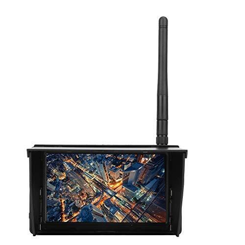 Monitor Ricevitore Wireless Per Drone (Batteria Integrata), Fpv, Lcd Da (p9A)
