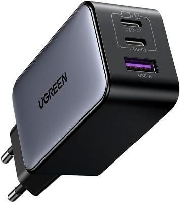 Ugreen Nexode RG 65W 3-Port GaN Computer portatile Telefono cellulare Computer p
