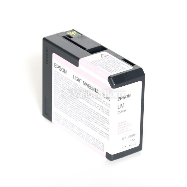 CARTUCCIA T5806LM LIGHT MAGENTA COMPATIBILE PER EPSON Stylus Pro 3800 T580600 T5