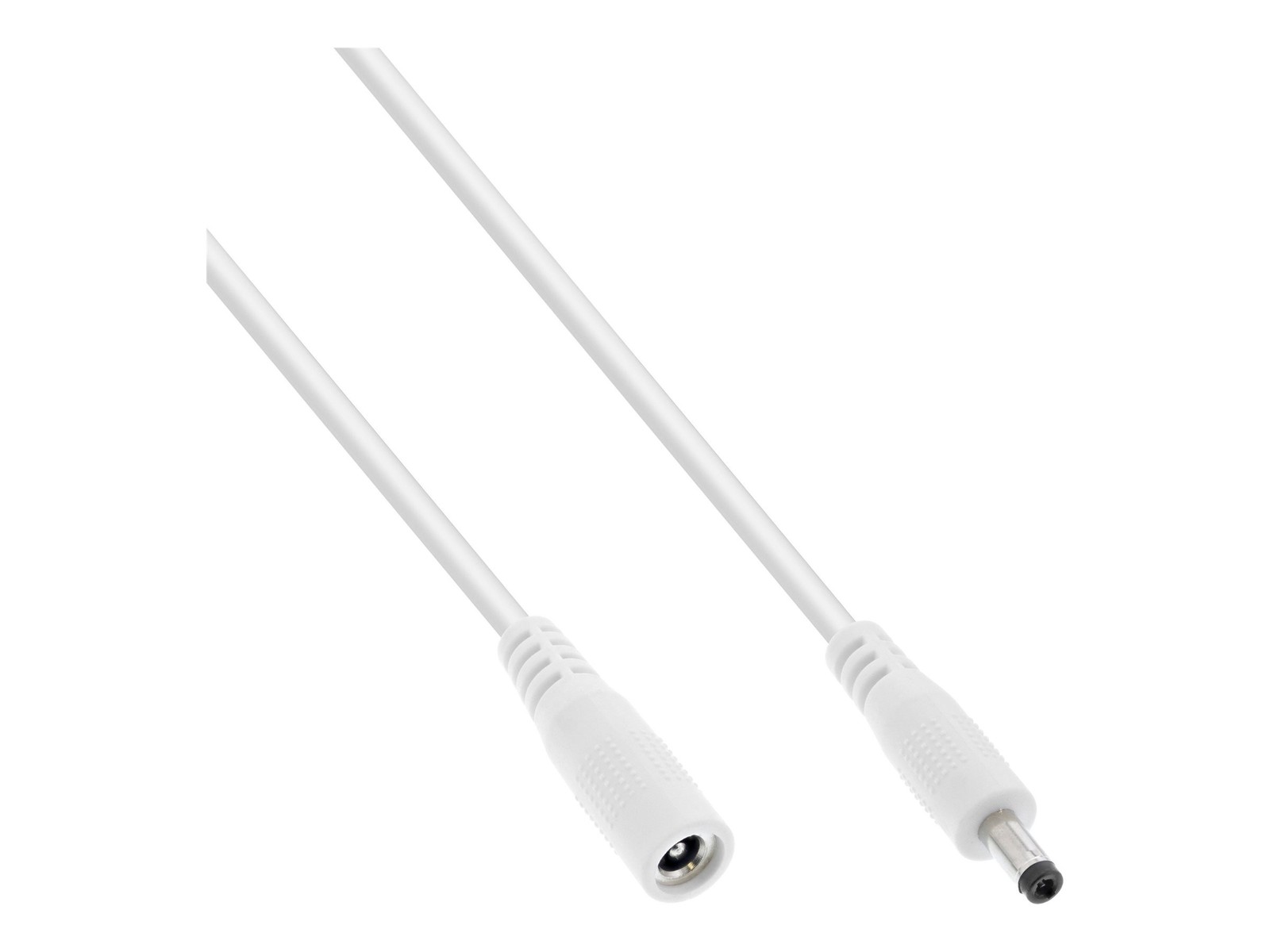 InLine Cavo di prolunga DC maschio/femmina 4,0x1,7mm AWG18 bianco 3m 26903D