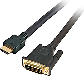 M-Cab 7300088 cavo e adattatore video 2 m HDMI tipo A Standard DVI-D Nero (2M HD