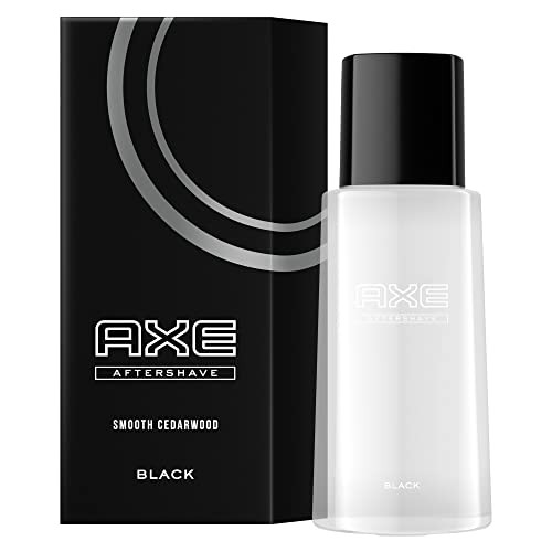 Axe Aftershave Black per pelle curata con profumo speziato maschile di (k2u)