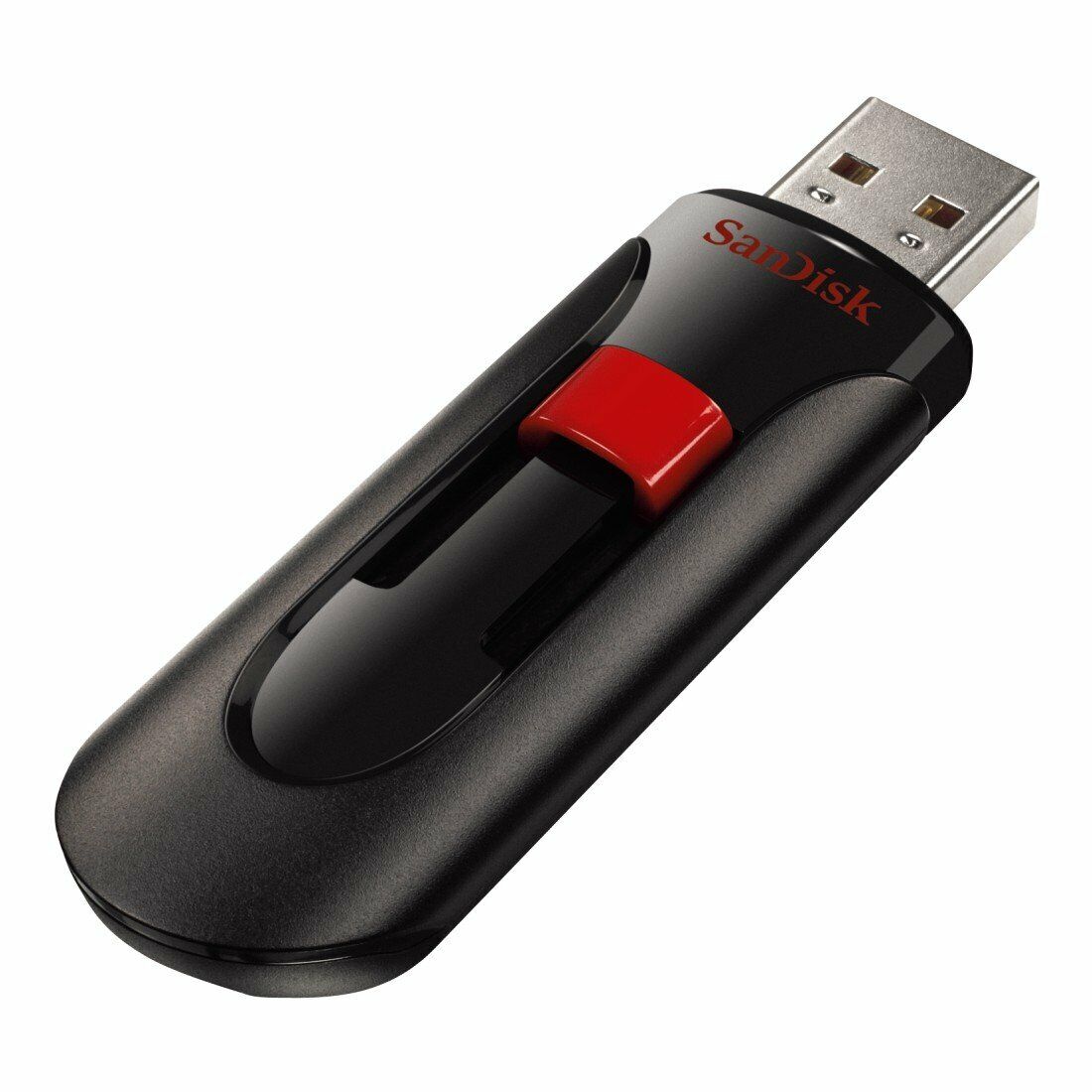 SanDisk Cruzer Glide 64 GB, Chiavetta USB 2.0, Nero/Rosso (k6h)