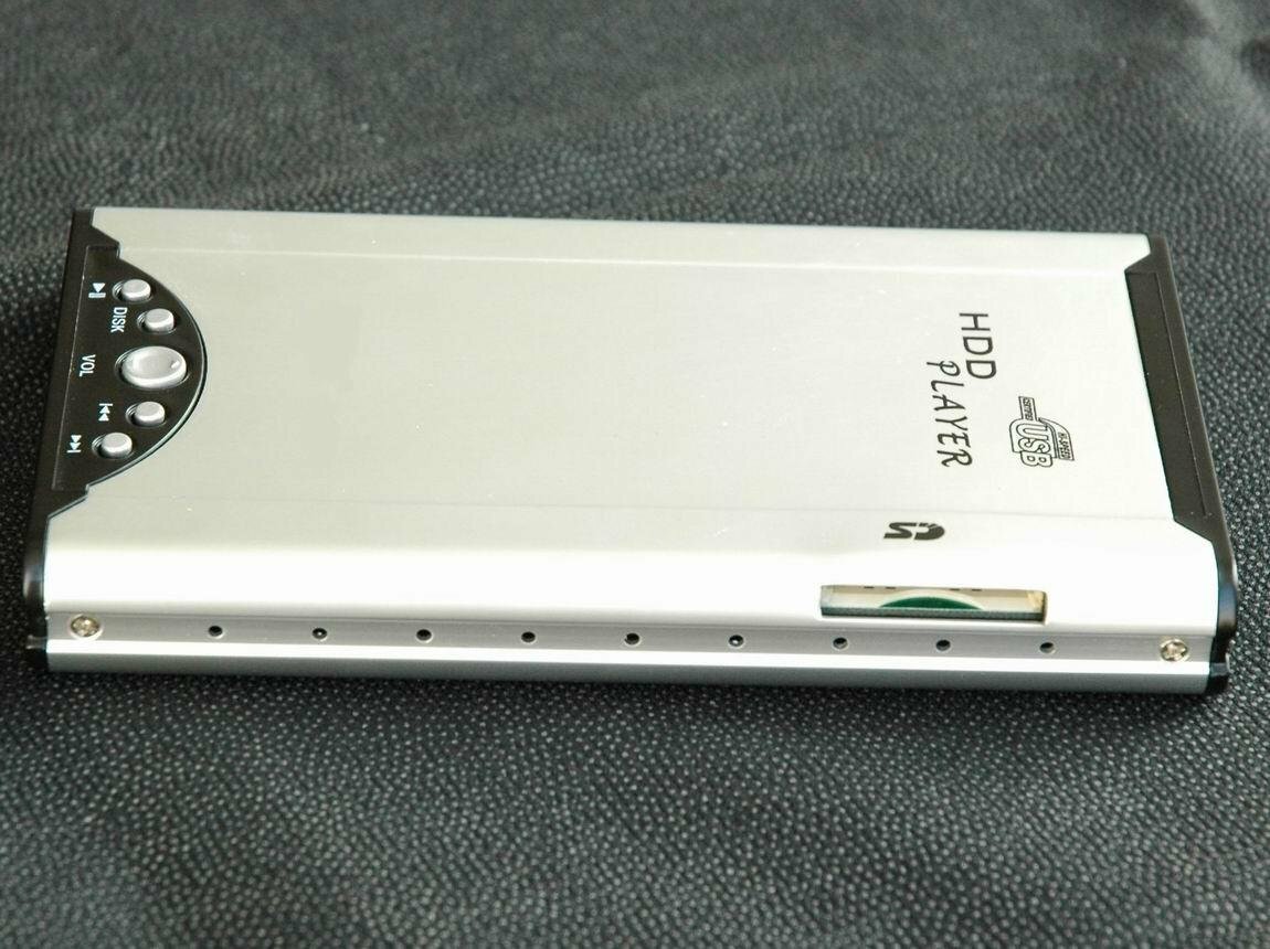*Zs- Box Case  Multimediale Player 2.5 SATA con lettore SD