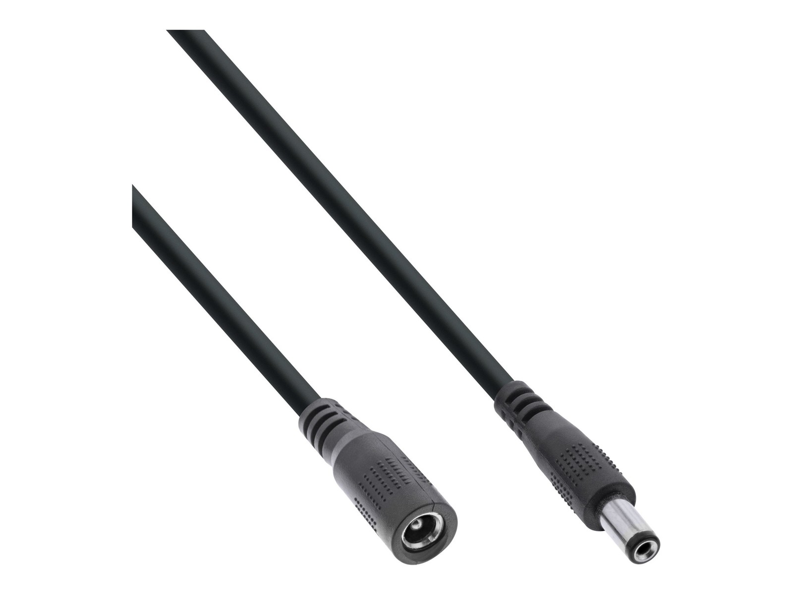 InLine Cavo di prolunga DC maschio/femmina 5,5x2,5mm AWG18,nero 3m 26903G