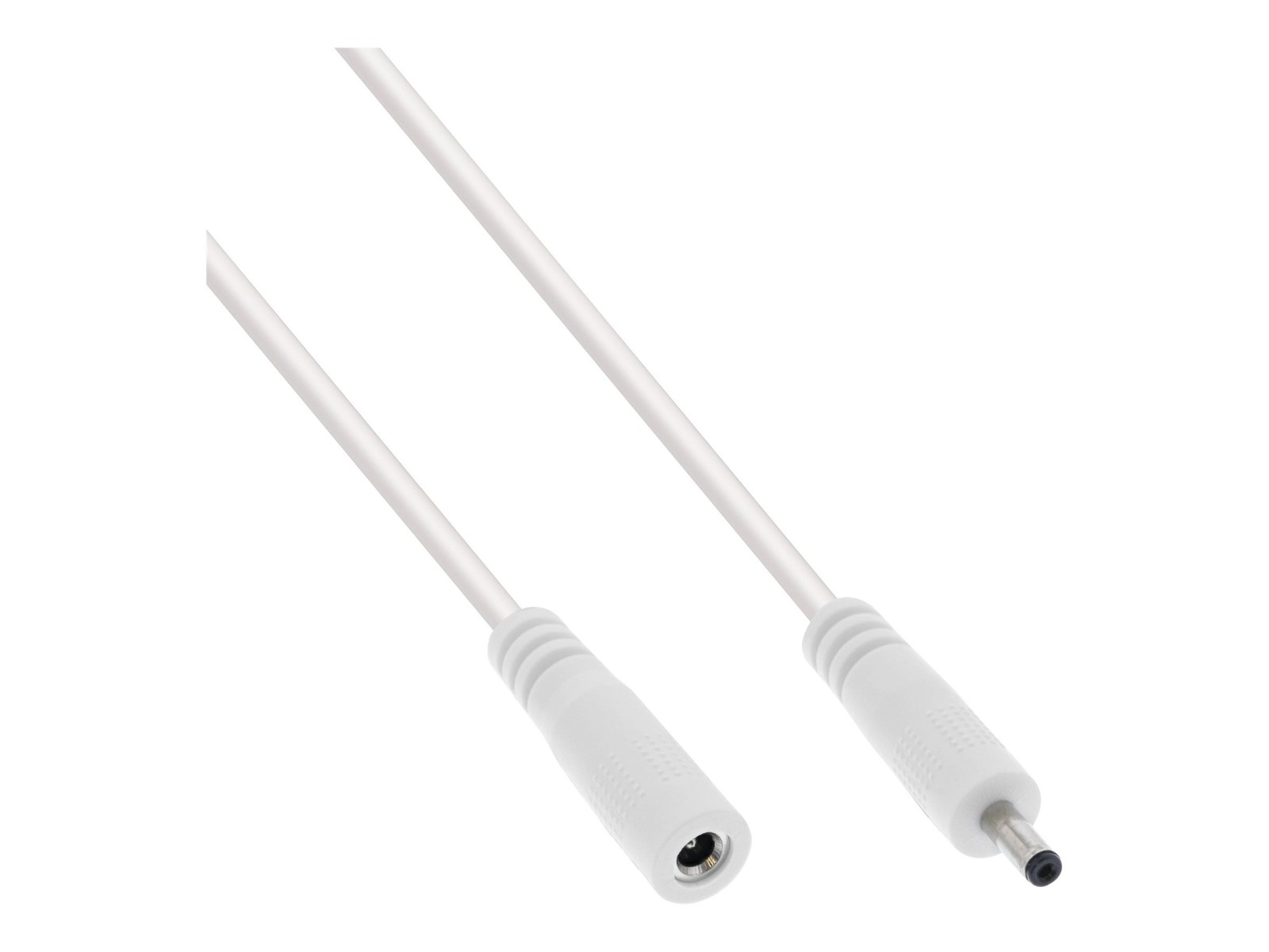 InLine Cavo di prolunga DC maschio/femmina 3,5x1,35mm AWG18 bianco 3m 26903H