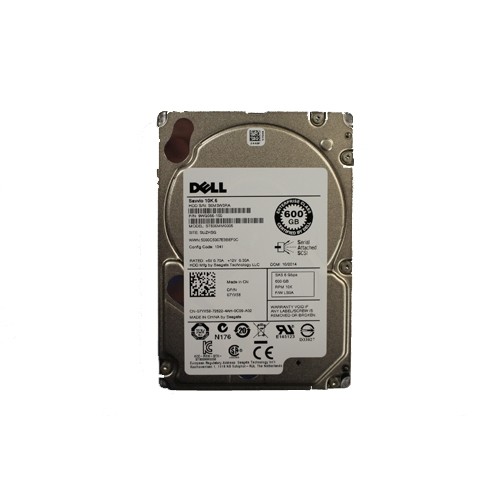 DELL 7YX58 disco rigido interno 600 GB 10000 Giri/min 2.5" SAS