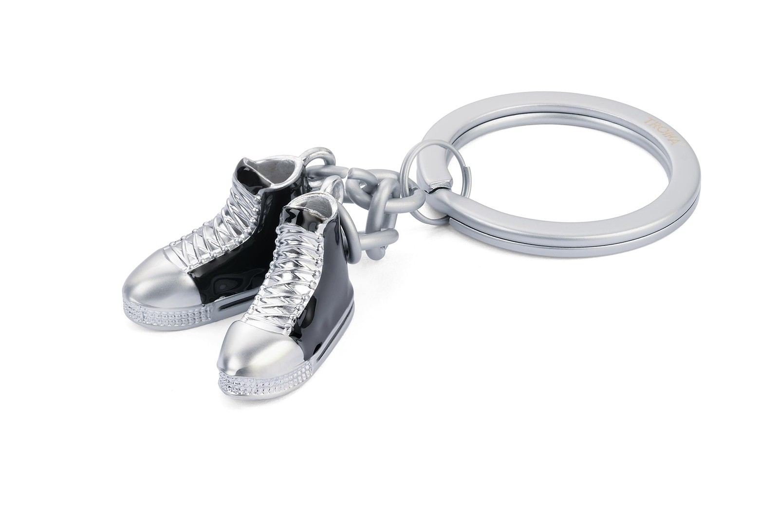 TROIKA Portachiavi con 2 ciondoli per il tempo libero CHUCKS – CHUCKS (e6c)
