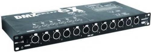 3161865 Eurolite Eurolite DMX Splitter DMX Split 6X 6-Kanal 48,30cm (19) -Baufor