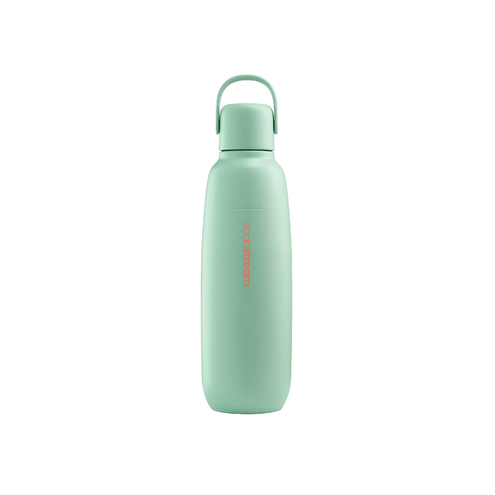 SodaStream Fizz&go Cool - Bottiglia in metallo di menta, lavabile in (n7f)