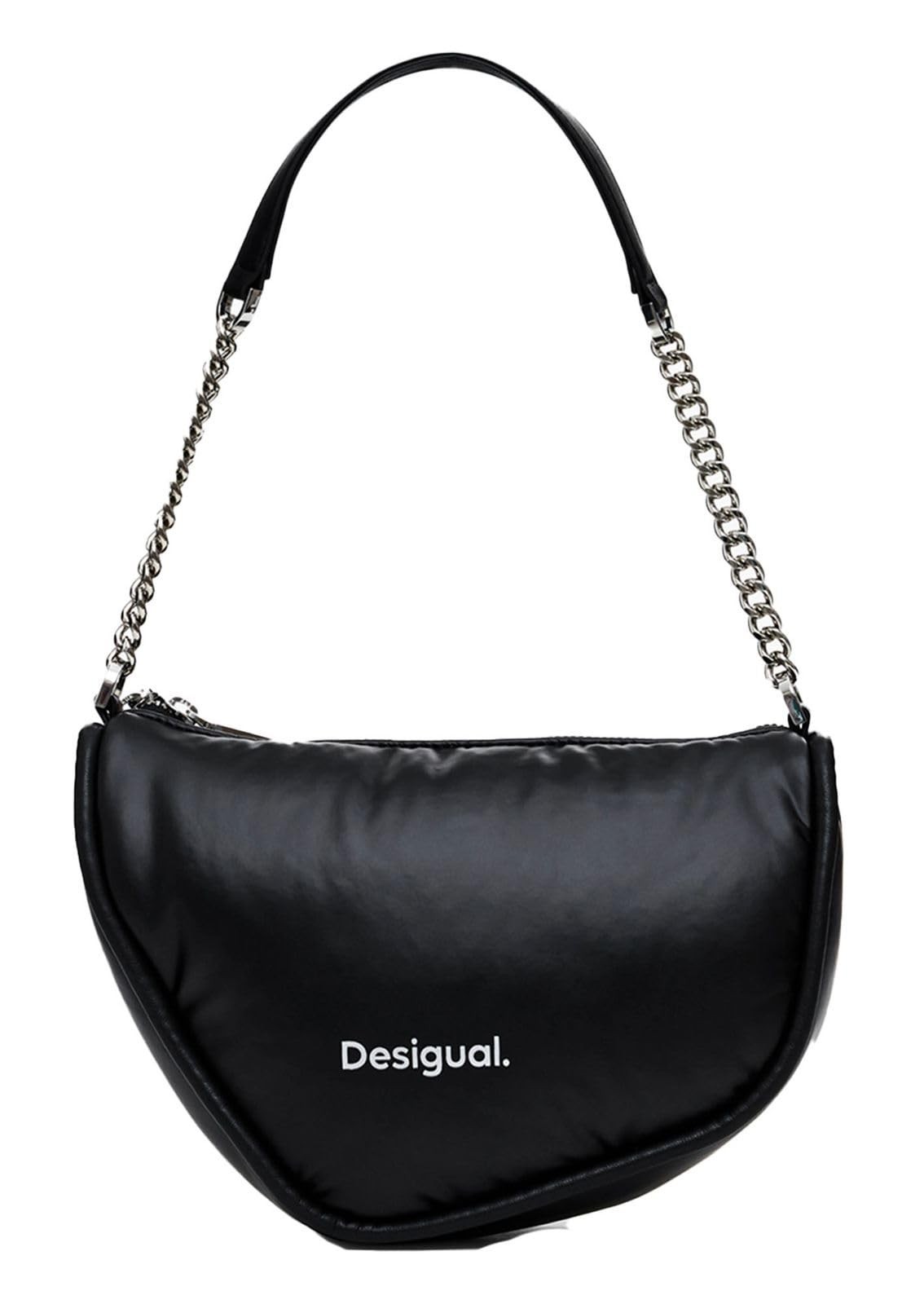 Desigual, ACCESSORIES FABRIC ACROSS BODY BAG Donna, nero (B5D)