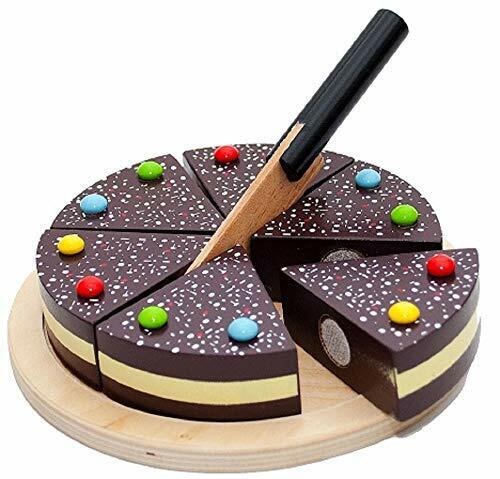 0980.4 Torta di cioccolata da tagliare  Multicolore , Modelli/Colori Assortiti,