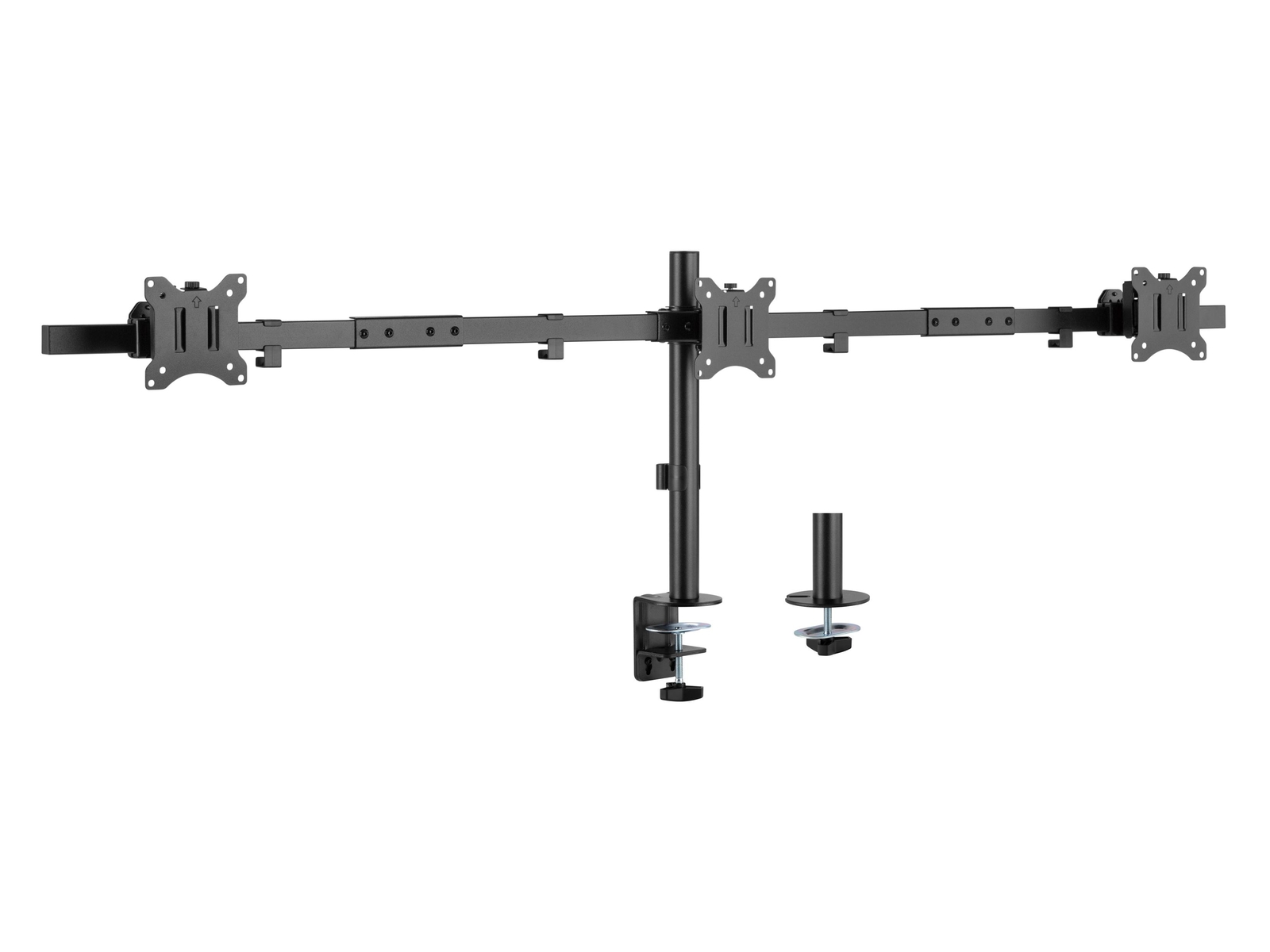 Equip 650158 17-32 Articulating Triple Monitor Desk Mount Bracket 2Years warrant