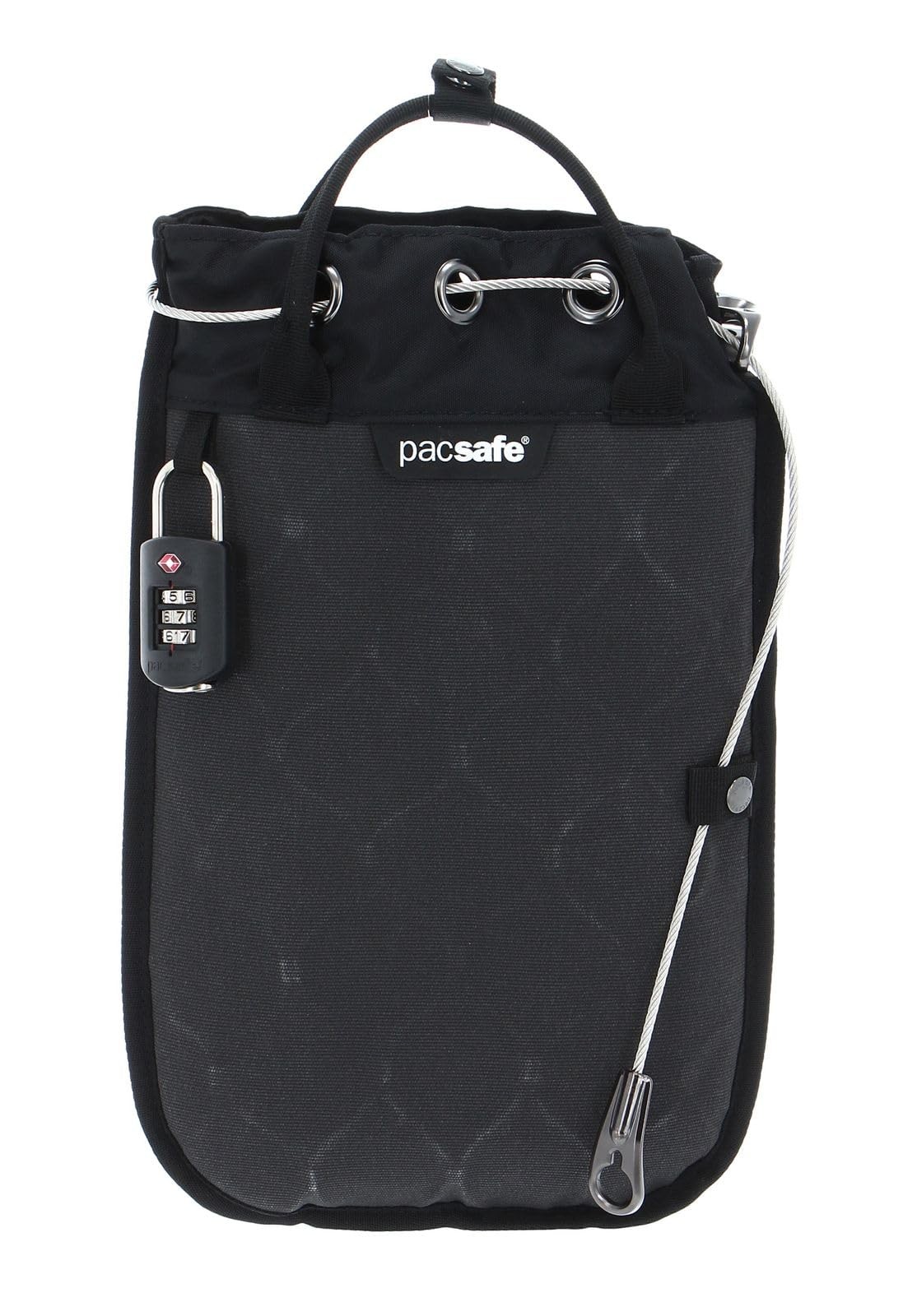 pacsafe Travelsafe 3L GII Portable Safe Charcoal (I8f)