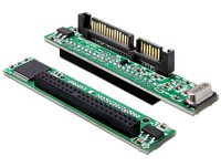 Delock 61987 SATA 22p IDE 44p Nero Verde Converter 2.5 IDE HDD 44 pin > SATA 22
