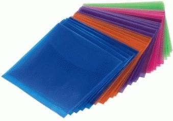 Hama CD-ROM/DVD-ROM Protective Sleeves 100 100 dischi Multicolore