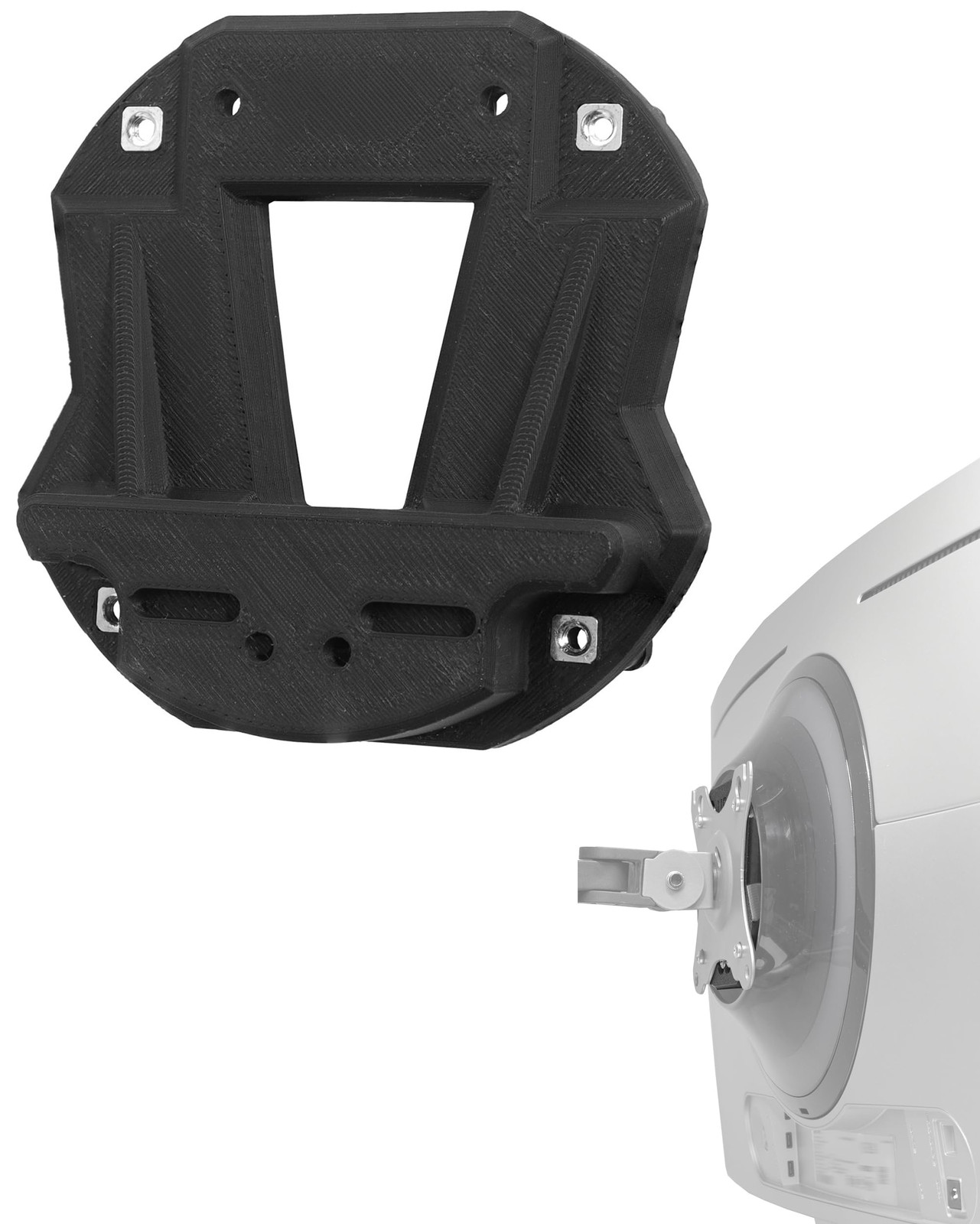 3IDEE Adattatore VESA compatibile con il monitor Samsung Odyssey OLED G9 (w6a)
