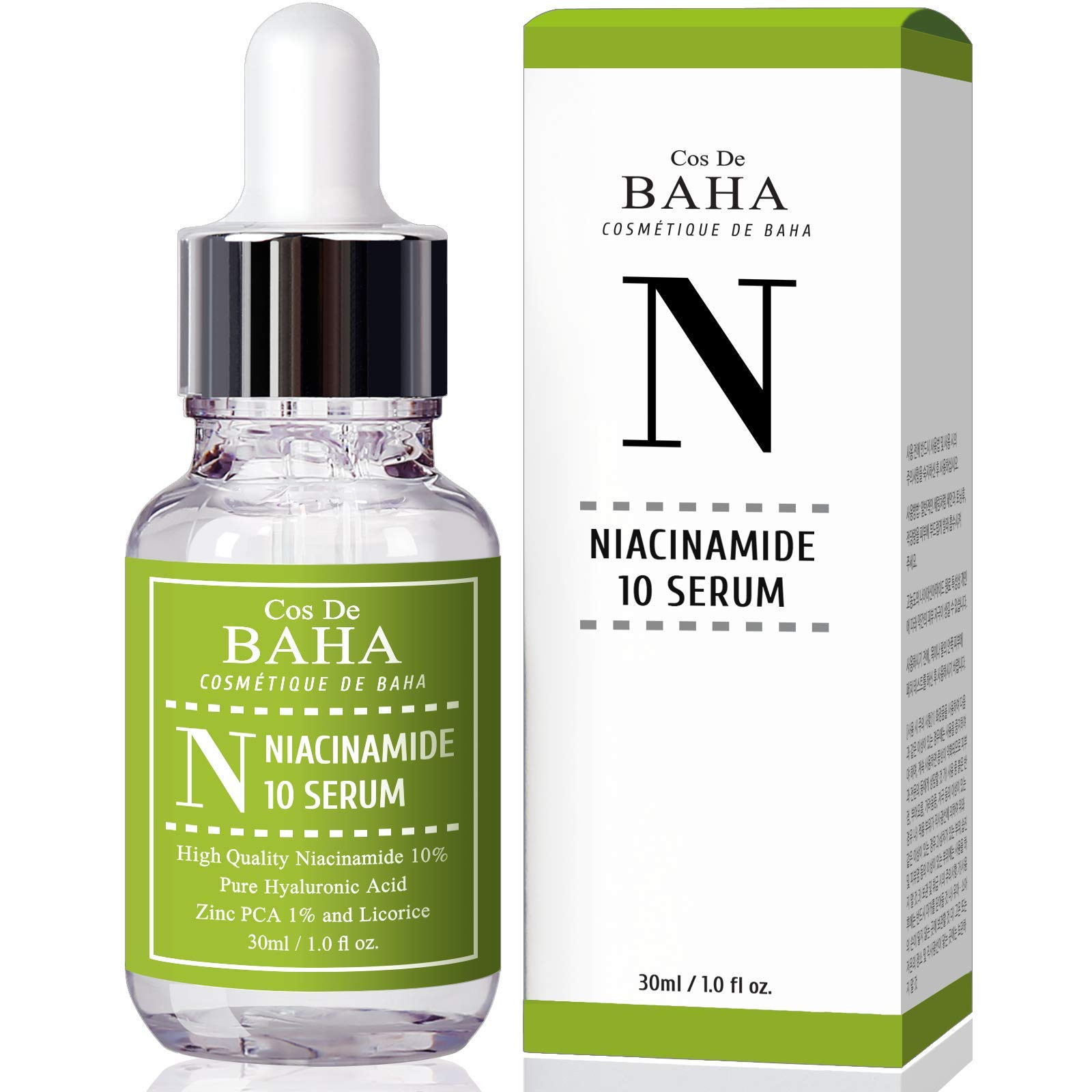 Cos De BAHA Siero di Niacinamide per indurire i pori e ridurre le rughe - (t9E)