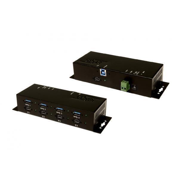 3161804 EXSYS EXSYS EX-6685HMV hub di interfaccia 5000 Mbit/s Nero