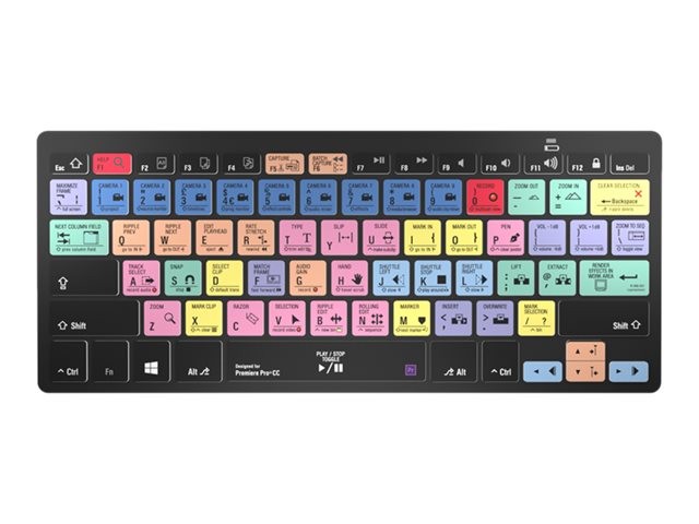Logickeyboard LKB-PPROCC-BTPC-UK Mini Wireless Bluetooth Interruttore a chiave