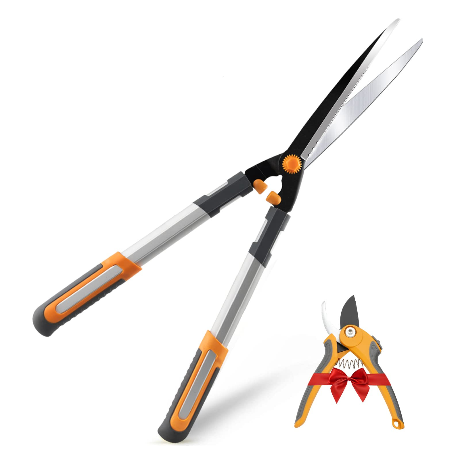 AIRAJ Cesoia per Siepi Manuell (60 cm), Cesoie Siepi Manuali per potatura (p9O)