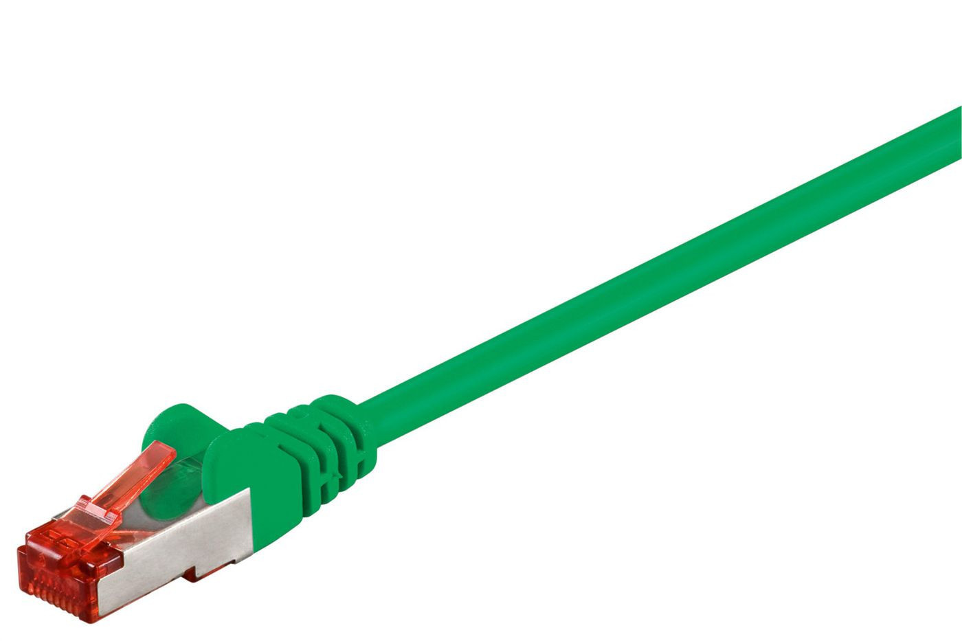 MicroConnect S/FTP CAT6 1m Green LSZH  PiMF (Pairs in metal foil)