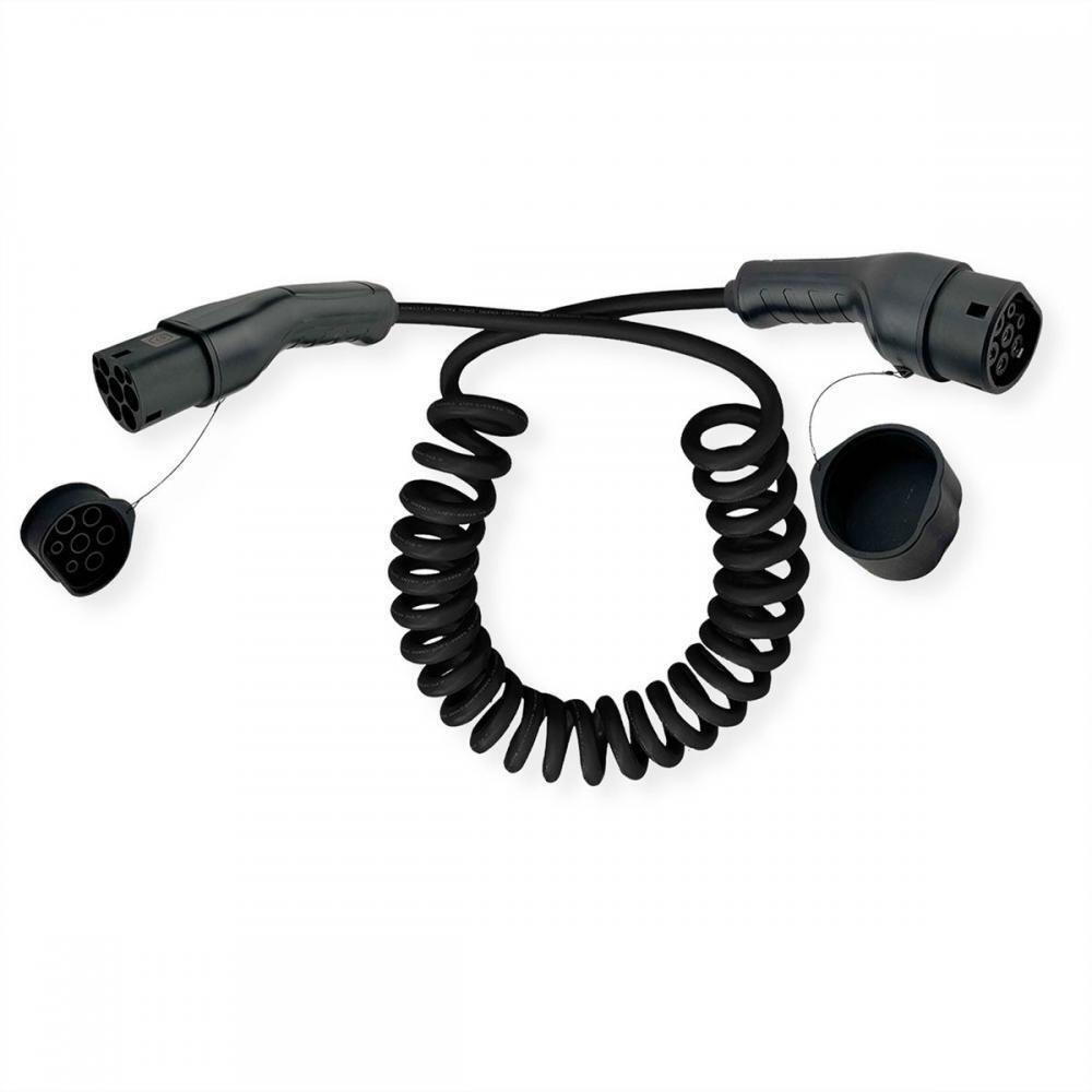3161796 Secomp ROLINE E-Auto Ladekabel Typ2, 3-phasig, 480VAC (3P+N+E), 32 A, 22