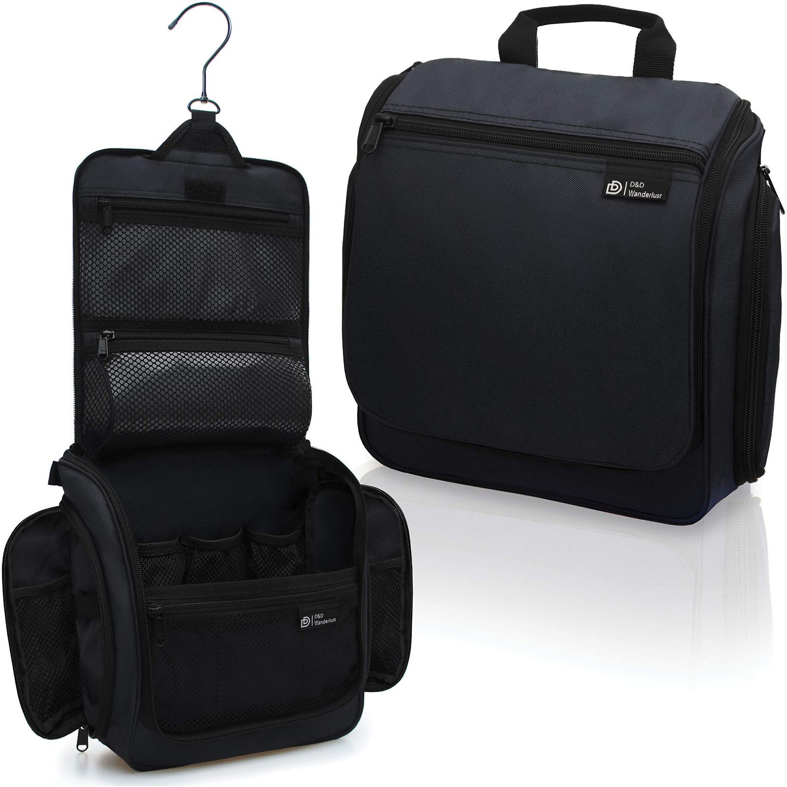 D&D - Trousse da viaggio da appendere per uomo e donna, grande kit (J3o)