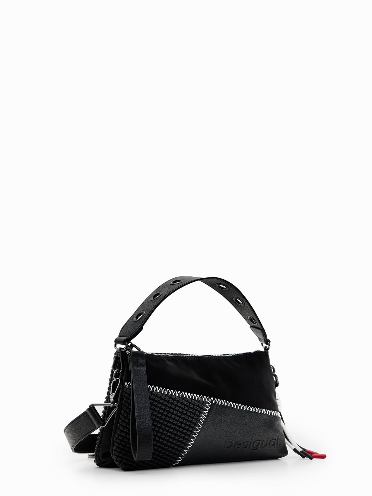 Desigual Bols_grisom Dortmund, Across Body Bag Donna, Nero, (P1i)