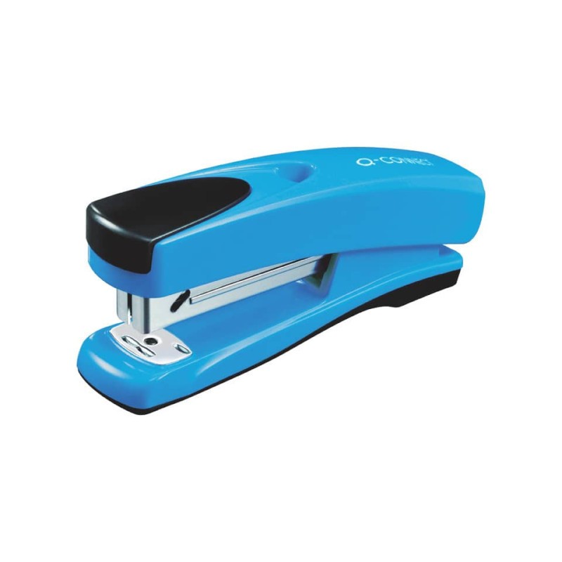 Cucitrice da tavolo Q-Connect ABS 20 ff blu profondità di cucitura 5,5 cm - KF02