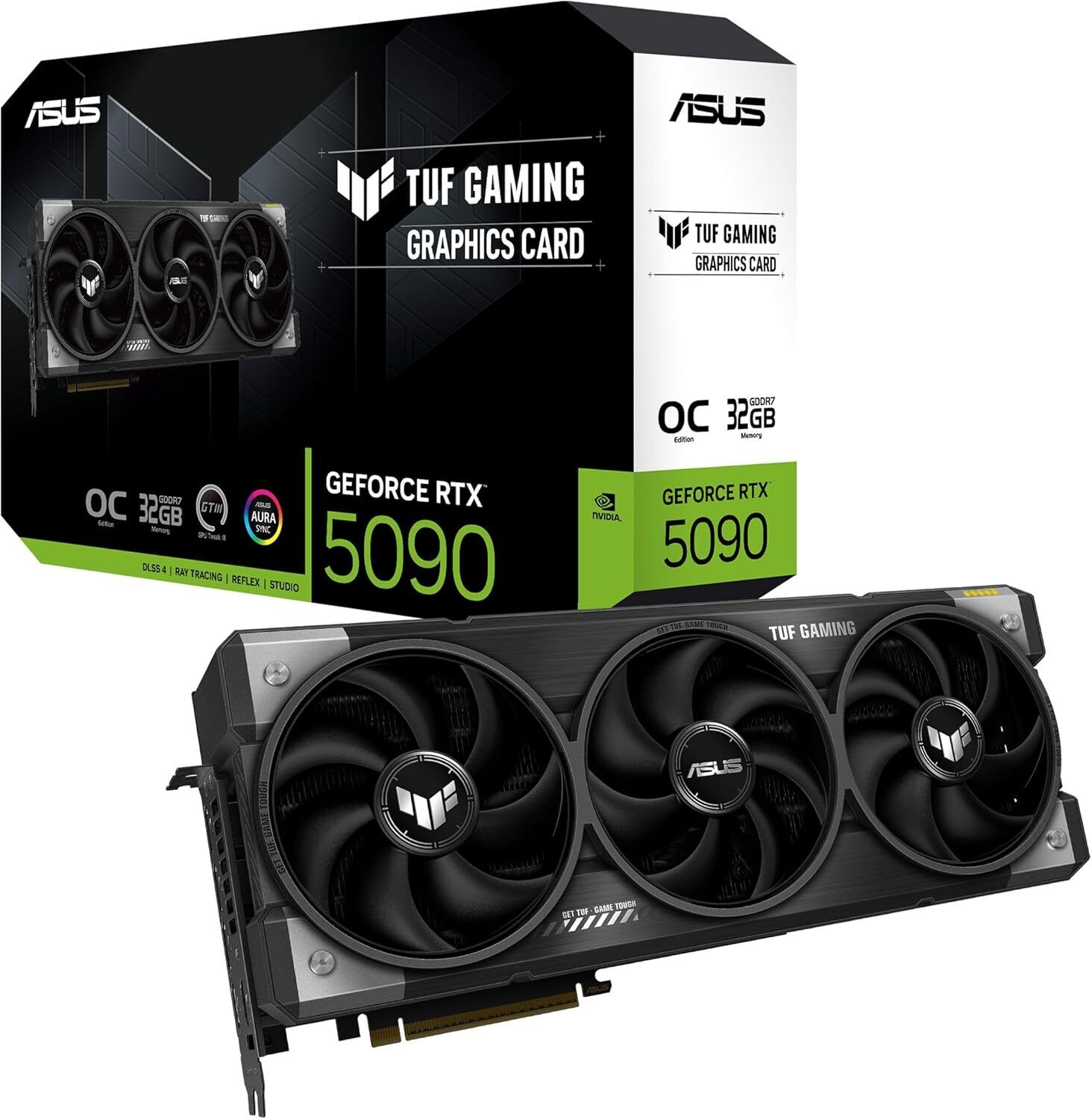 ASUS TUF Gaming OC GeForce RTX 5090 32GB GDDR7  Sealed Next day shipping IN HAND