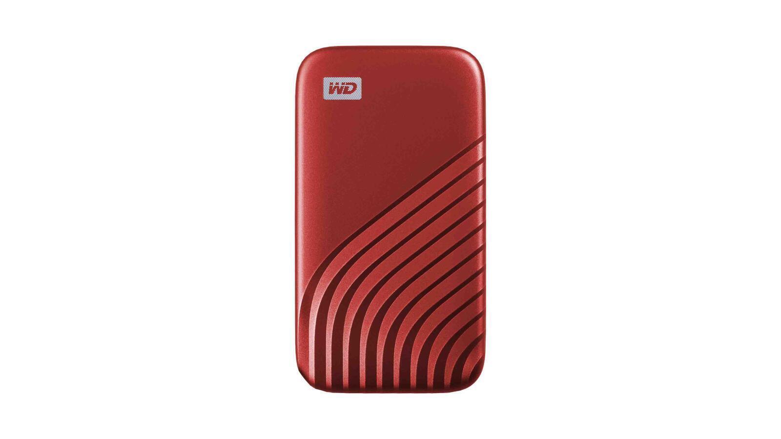 Western Digital My Passport 500 GB Rosso (MYPASSPORT SSD 500GB RED - 1050MB/S RE