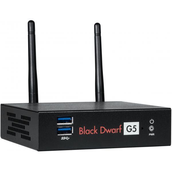 Securepoint Black Dwarf G5 as a Service firewall [hardware] Desktop 1,85 Gbit/s