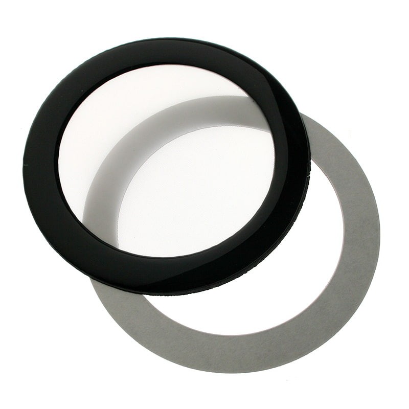 DEMCiflex Staubfilter 80mm rund black/white black; white 80MM ROUND