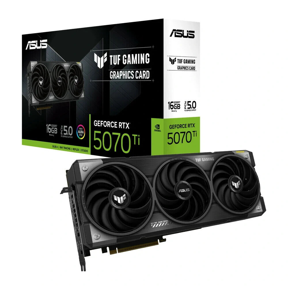 ASUS TUF Gaming GeForce RTX 5070 Ti 16GB GDDR7 OC Edition