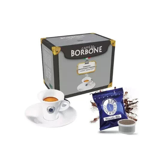 200 Capsule Caffè Borbone BLU Compatibili Lavazza Espresso Point SPED GRATUITA