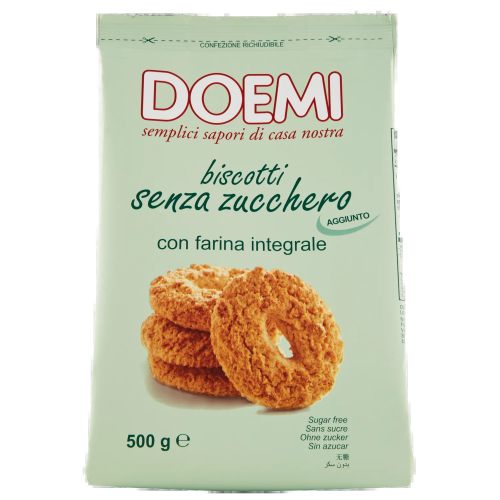 Doemi Biscotti Integrali Senza Zucchero 500gr