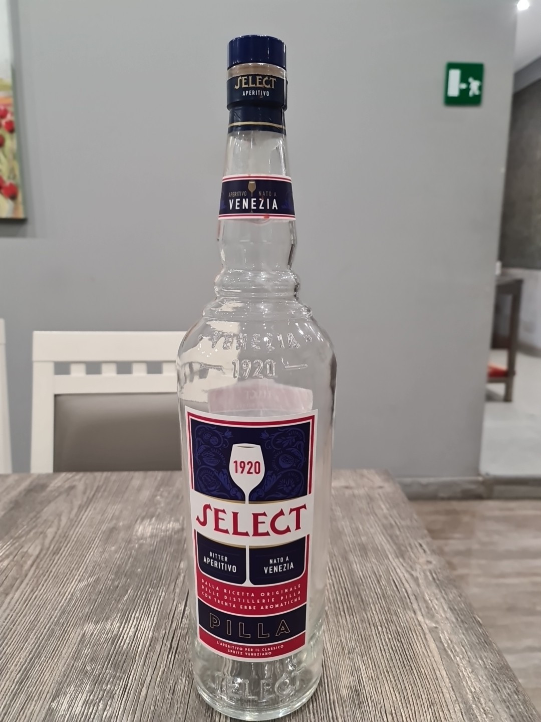 ** SELECT BITTER APERITIVO VENEZIA 1 BOTTIGLIA DA 3 LITRI VUOTA Per Lampada **