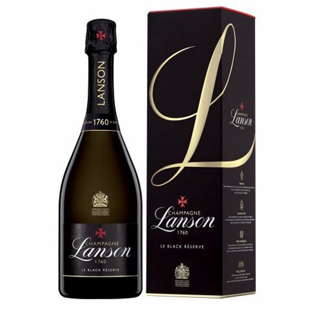 Lanson LE BLACK RESERVE Champagne Astucciato Champagne Lanson 2014 75