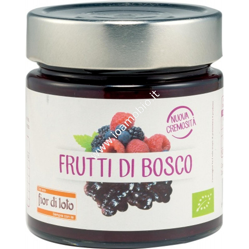 Composta di Frutti di Bosco 250g - Marmellata Biologica Fior di Loto