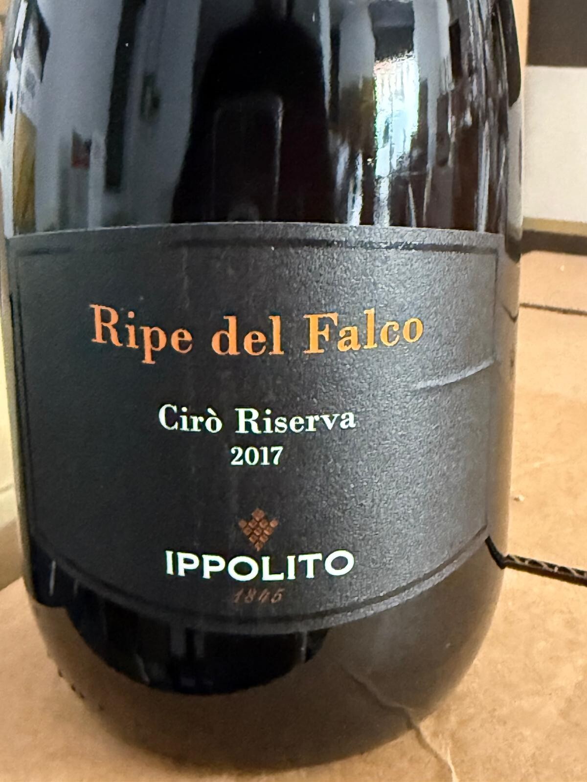 Ripe del Falco 2017 Ciro rosso classico superiore 75 cl  Riserva
