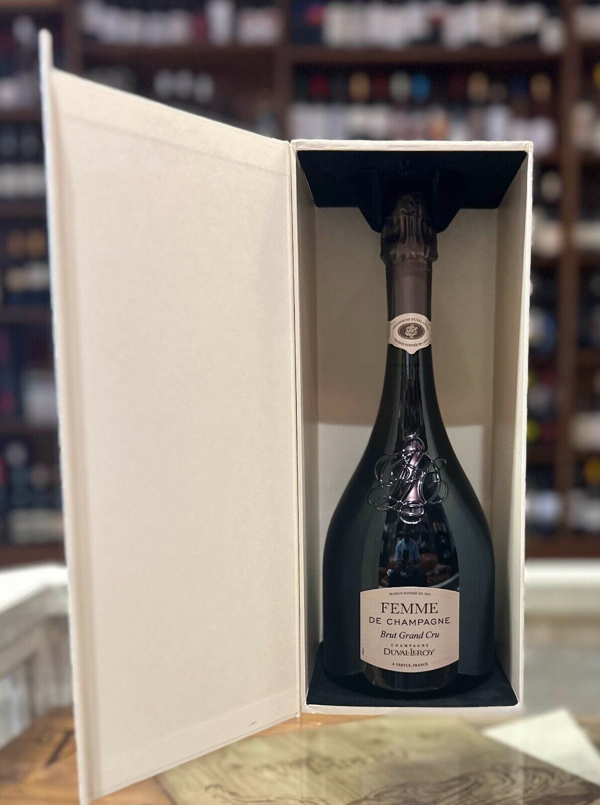 Champagne duval-leroy femme cofanetto