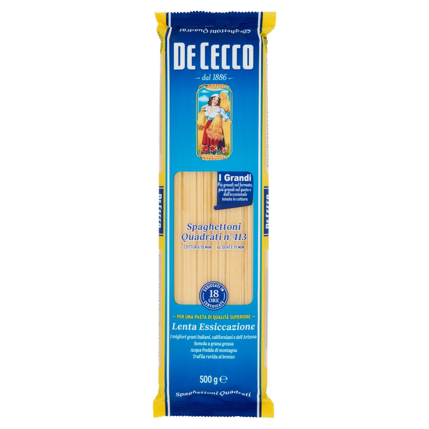 De Cecco Spaghettoni Quadrati n°413 500 g
