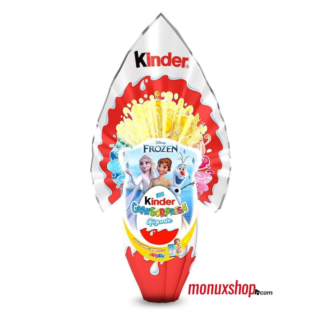 Uovo di Pasqua Kinder Ferrero Gran Sorpresa GIGANTE LEI 320gr FROZEN