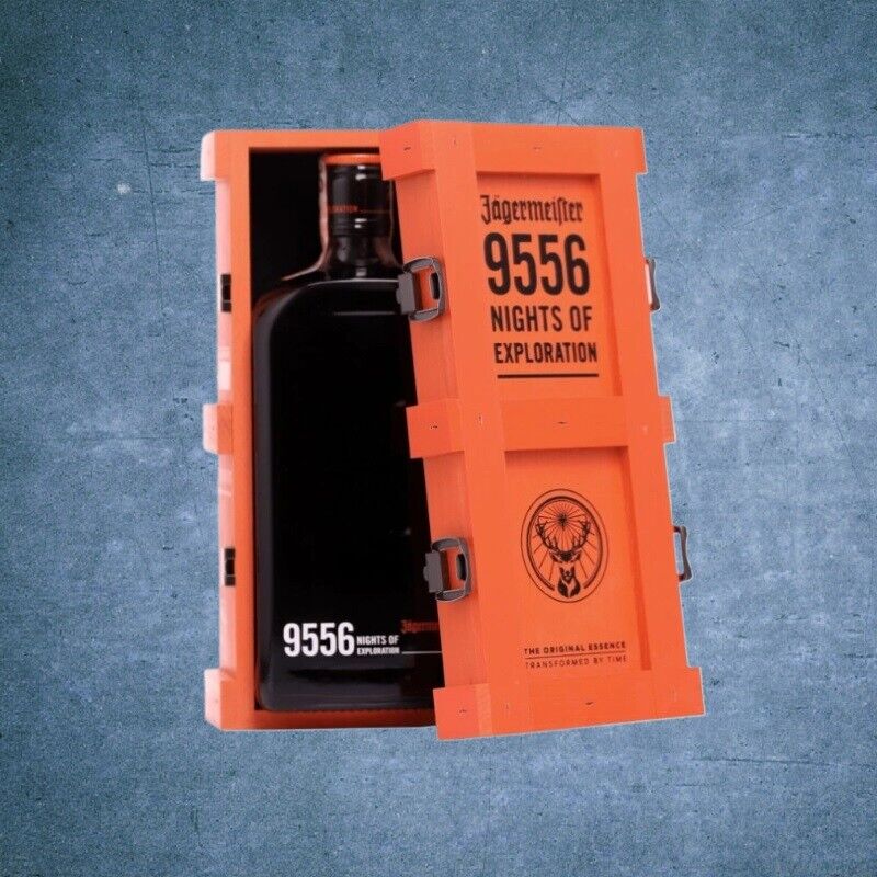 Jagermeister 9556 Nights of Exploration Limited Edition 2500 bottiglie - 700ml