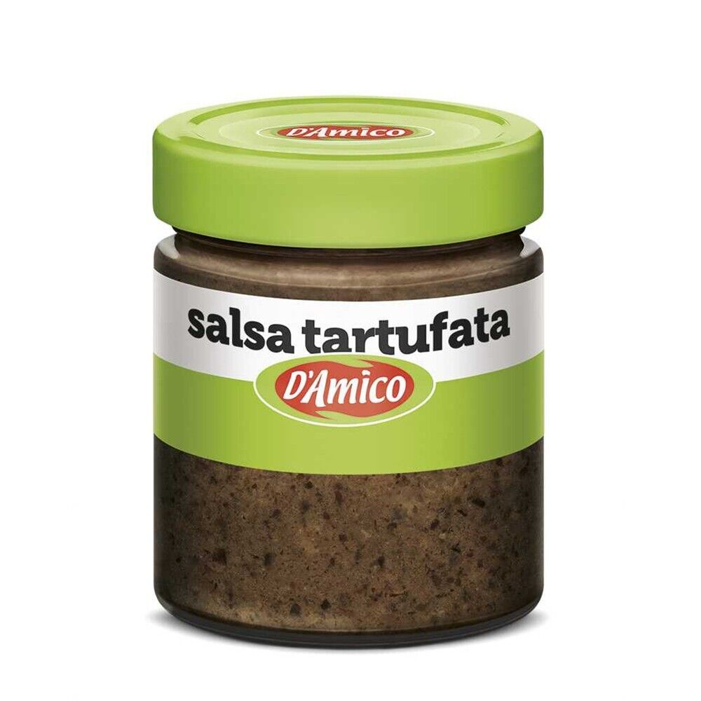 D'Amico Salsa Tartufata Barattolo in Vetro 130gr