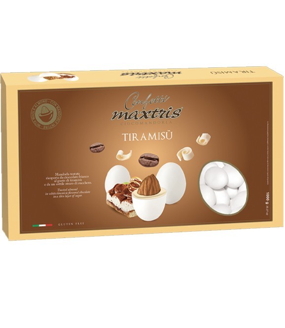 MAXTRIS CONFETTI CIOCCOMANDORLA TIRAMISU' KG.1